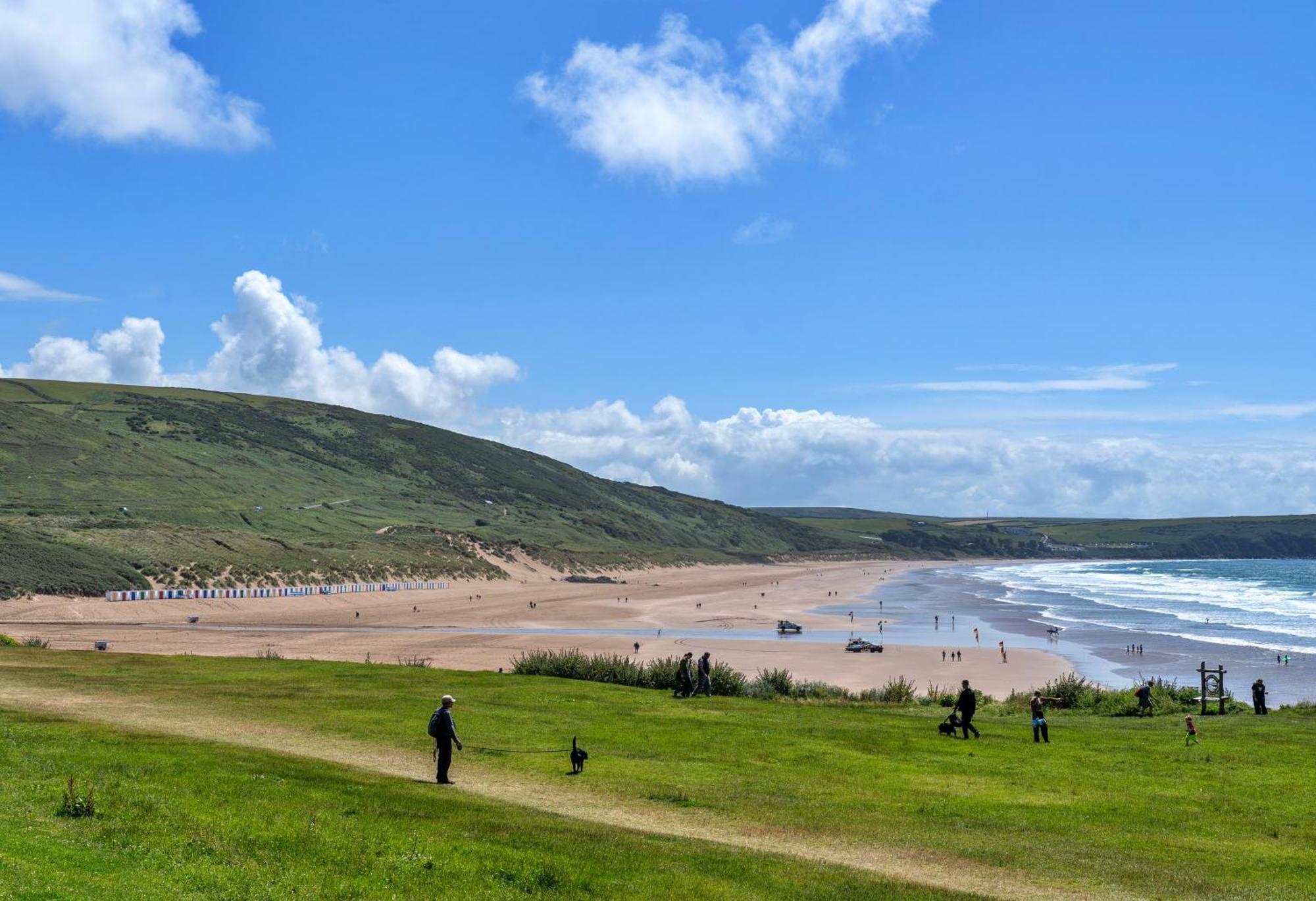 Finest Retreats - Ocean Lookout - Luxury Woolacombe Beach Apartment With Sea Views ภายนอก รูปภาพ