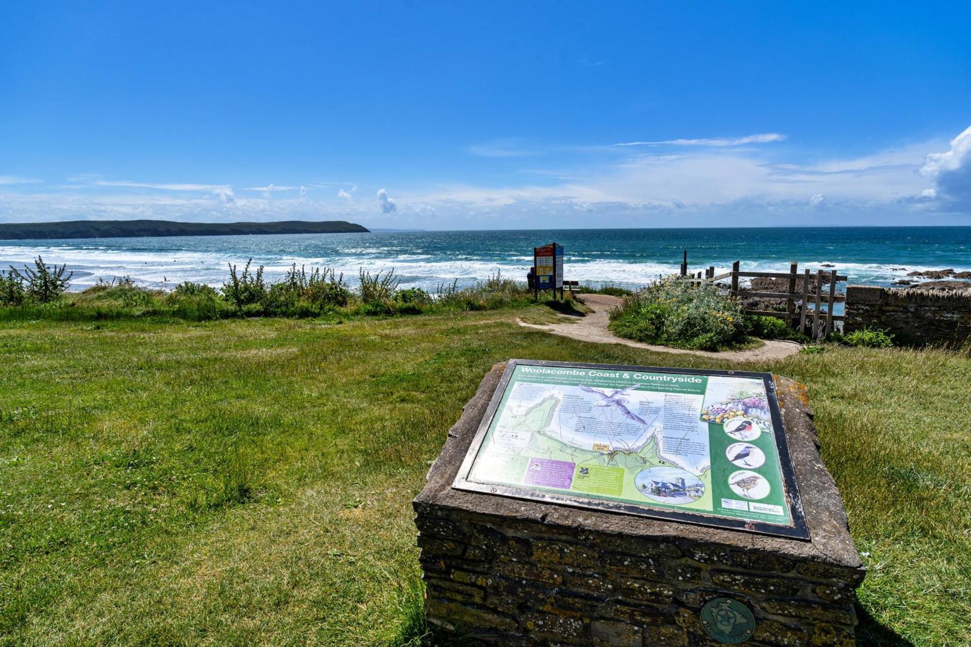 Finest Retreats - Ocean Lookout - Luxury Woolacombe Beach Apartment With Sea Views ภายนอก รูปภาพ